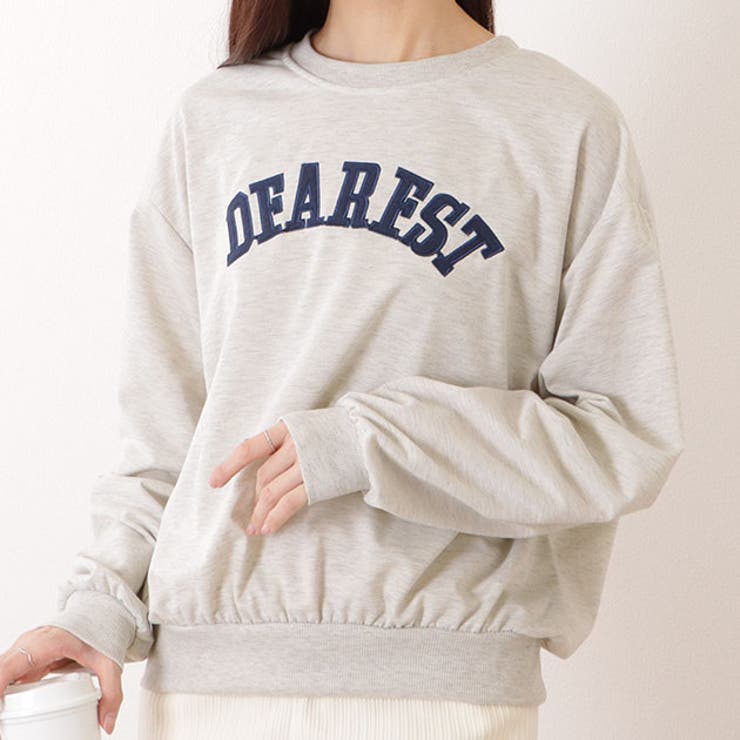 カレッジ ロゴ 長袖 | レースレディース  | 詳細画像1 