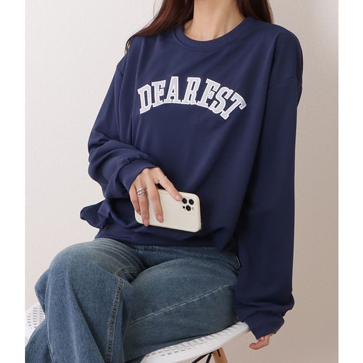 カレッジ ロゴ 長袖 | レースレディース  | 詳細画像8 