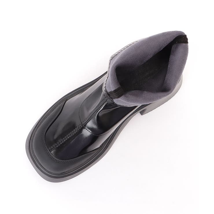 配色ボリュームラウンドショートブーツ 女性 レディース | レースレディース  | 詳細画像18 