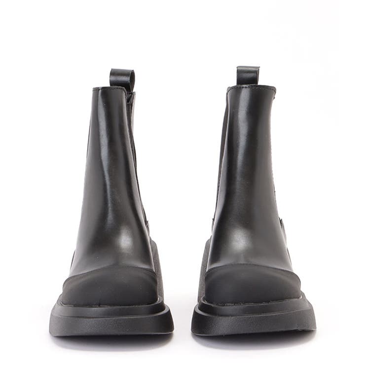 サイドゴアボリュームラウンドショートブーツ 女性 レディース | レースレディース  | 詳細画像15 