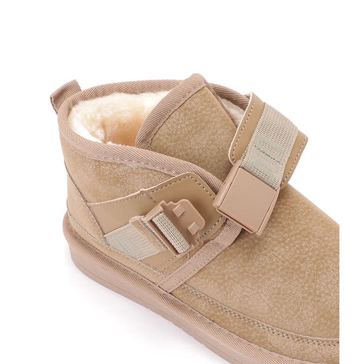 厚底ボリュームボアショートブーツ 女性 靴 | レースレディース  | 詳細画像18 