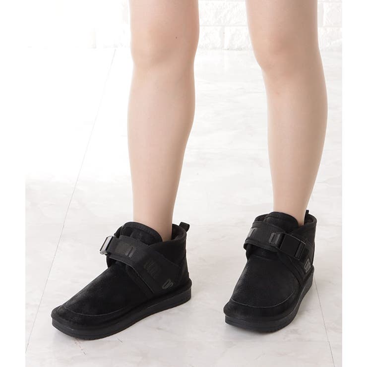 厚底ボリュームボアショートブーツ 女性 靴 | レースレディース  | 詳細画像4 