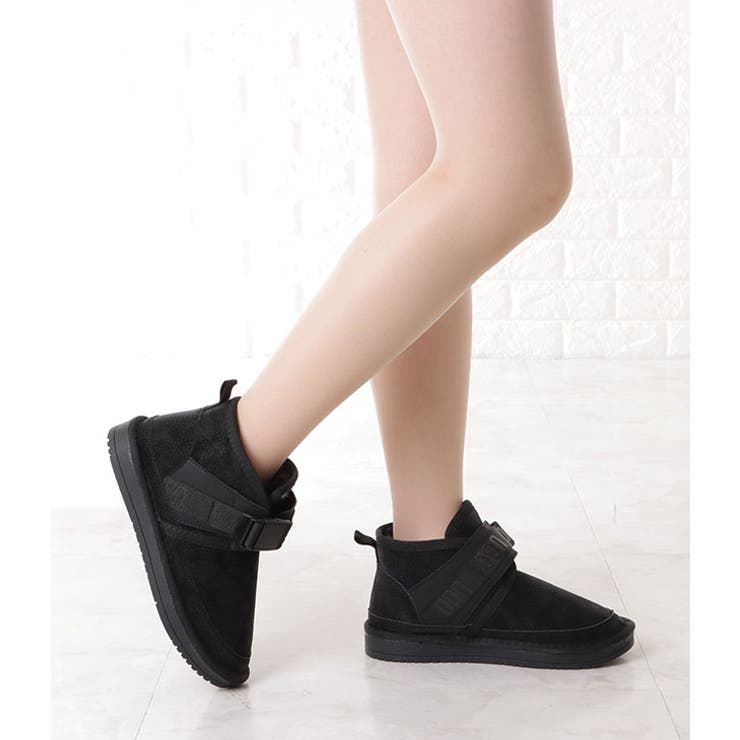 厚底ボリュームボアショートブーツ 女性 靴 | レースレディース  | 詳細画像6 