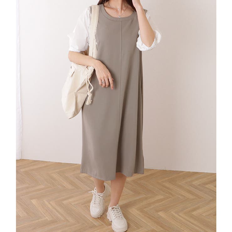 バルーン袖 異素材 ドッキング | レースレディース  | 詳細画像12 