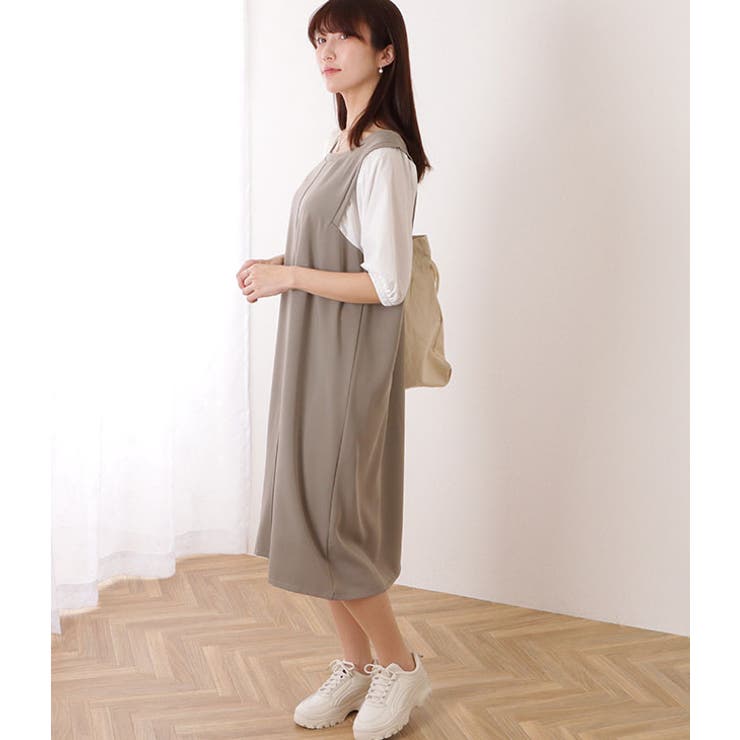 バルーン袖 異素材 ドッキング | レースレディース  | 詳細画像13 