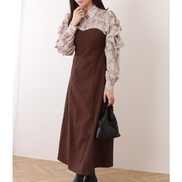 フリル付き カットアウト ドッキング | レースレディース  | 詳細画像10 