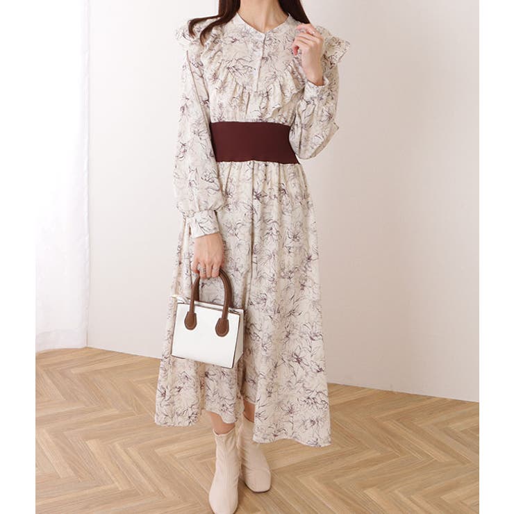 配色 リブ フリルライン | レースレディース  | 詳細画像15 