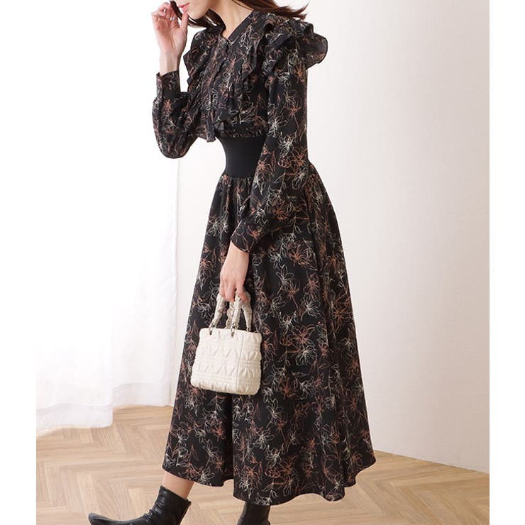 配色 リブ フリルライン | レースレディース  | 詳細画像6 