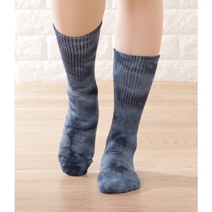 【5足セット】カラータイダイクルーリブソックス 女性 レディース | レースレディース  | 詳細画像7 