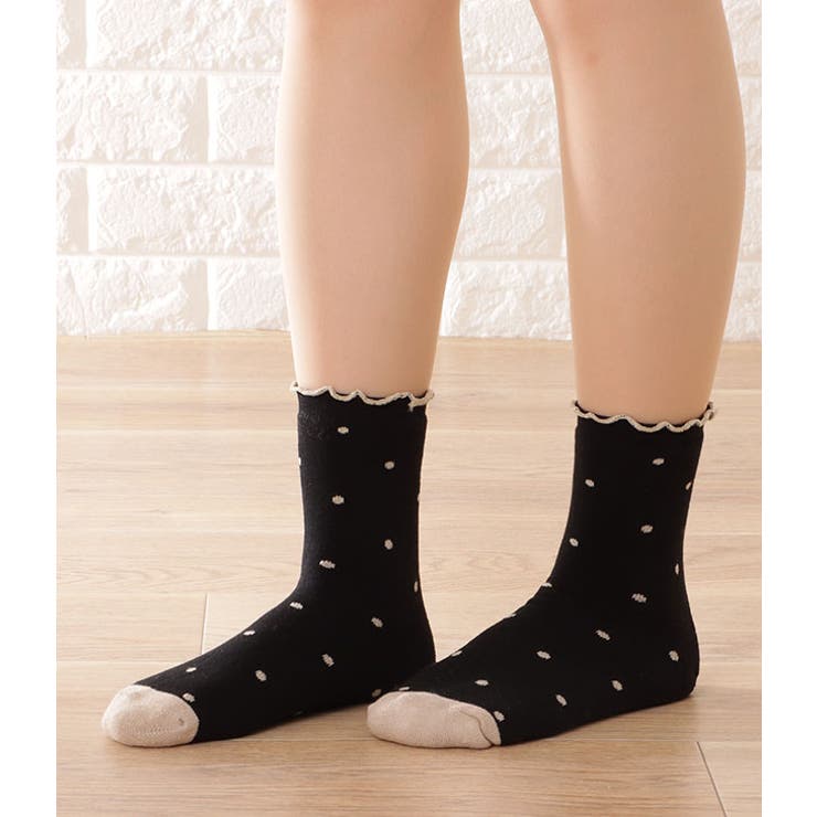 メロウフリル配色ドットソックス 女性 レディース | レースレディース  | 詳細画像5 