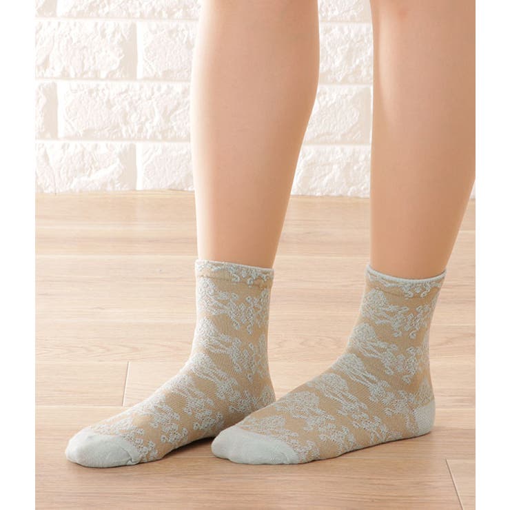 【5足セット】レトロデザインバラエティソックス 女性 レディース | レースレディース  | 詳細画像10 