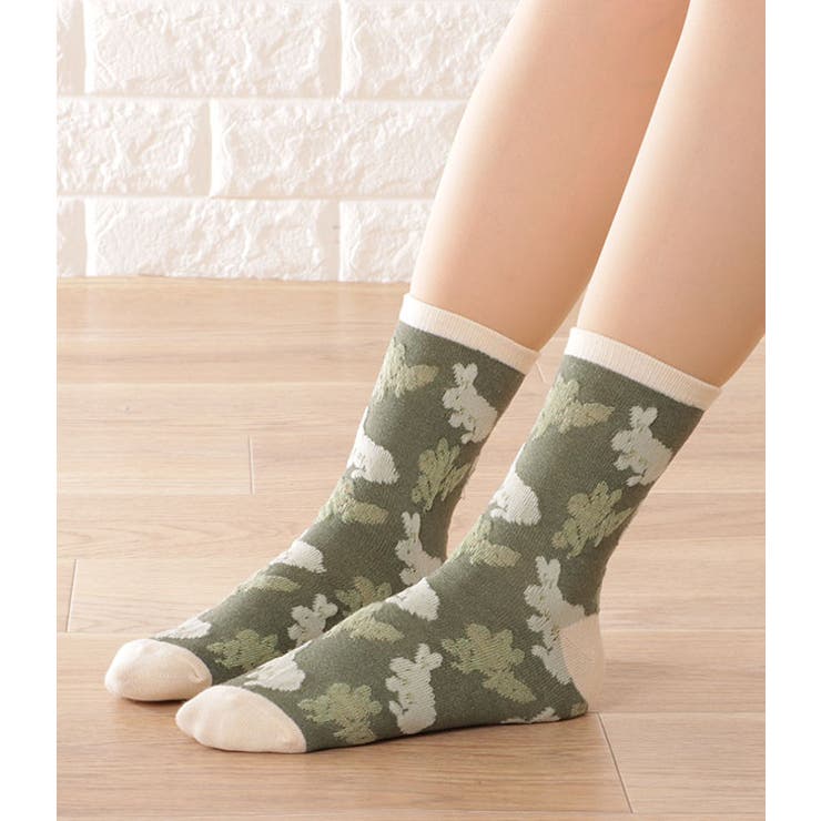 【5足セット】レトロデザインバラエティソックス 女性 レディース | レースレディース  | 詳細画像4 