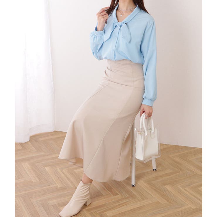 ボウタイ付き とろみ ベーシック | レースレディース  | 詳細画像12 