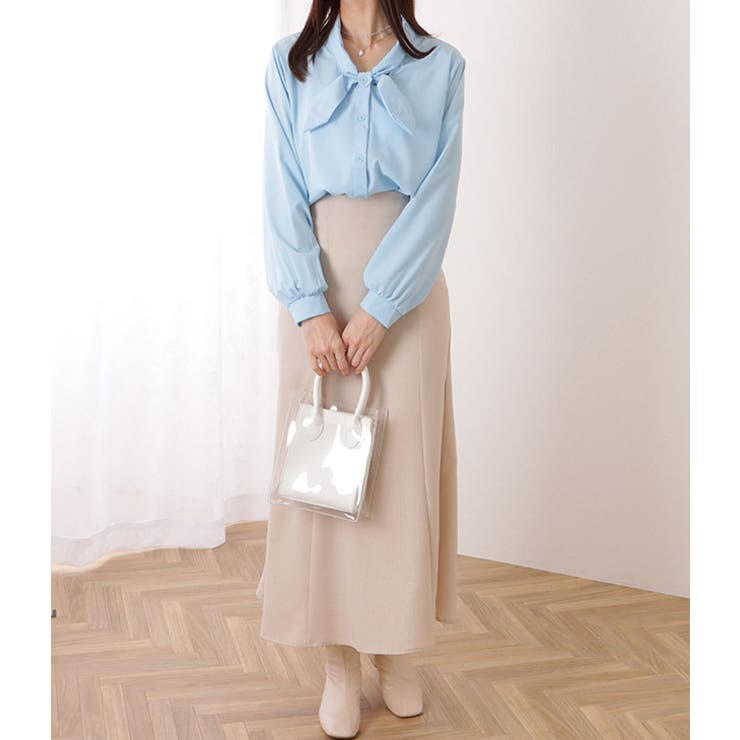 ボウタイ付き とろみ ベーシック | レースレディース  | 詳細画像14 