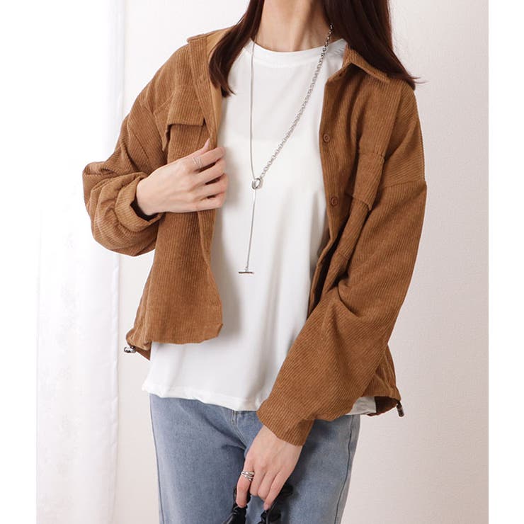 ボリューム袖 コーデュロイ ショート | レースレディース  | 詳細画像14 