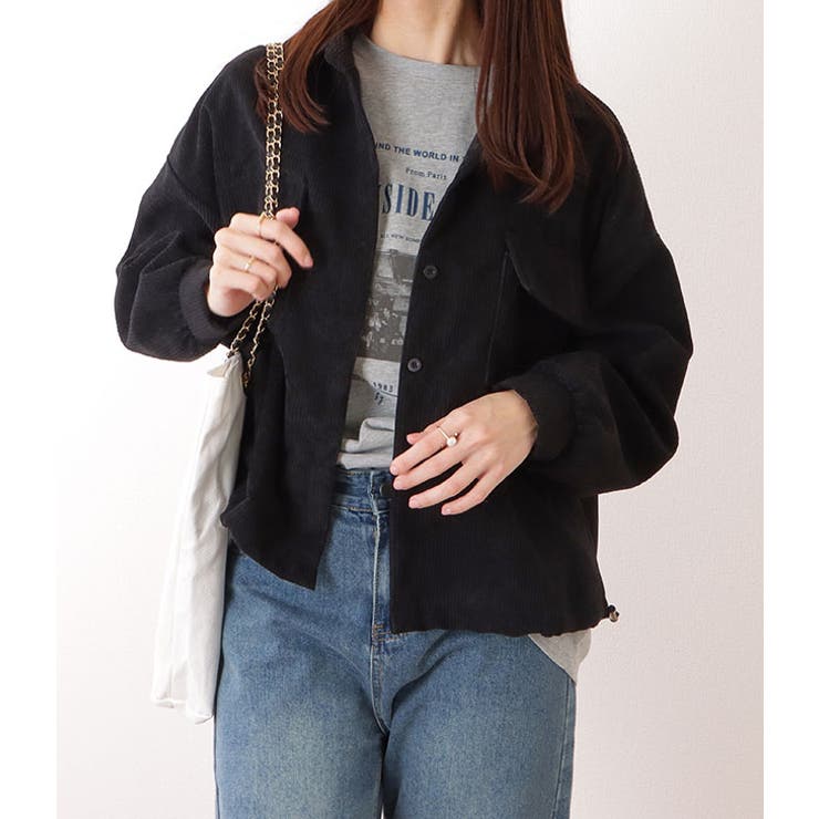 ボリューム袖 コーデュロイ ショート | レースレディース  | 詳細画像4 