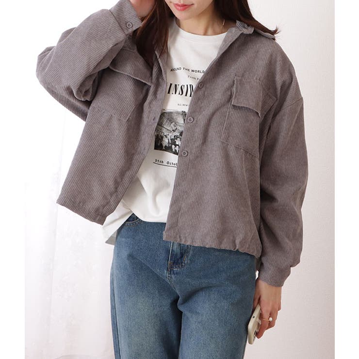 ボリューム袖 コーデュロイ ショート | レースレディース  | 詳細画像9 