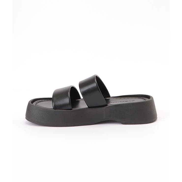 プラットフォームミュールサンダル 厚底サンダル ストラップサンダル | レースレディース  | 詳細画像19 