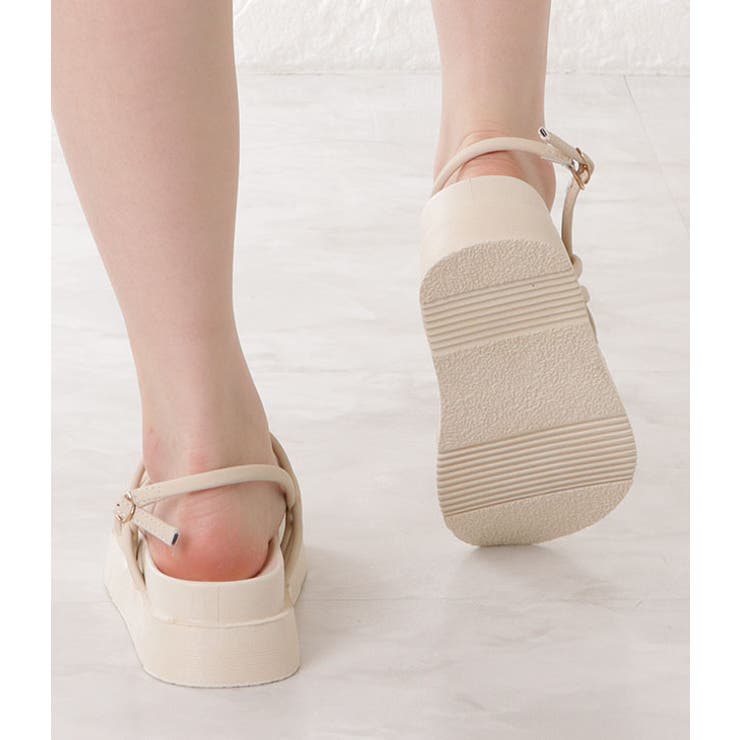 プラットフォームチューブストラップサンダル プラットフォームサンダル チューブ | レースレディース  | 詳細画像12 