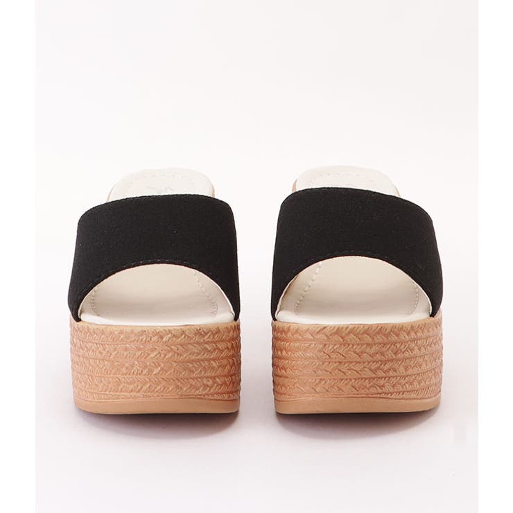 スエード調ボリュームウエッジサンダル レディース 夏 | レースレディース  | 詳細画像15 