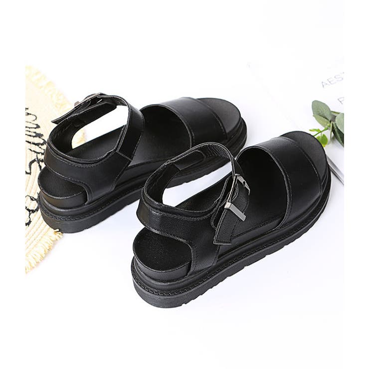 厚底 スポーツサンダル ダブルベルト | レースレディース  | 詳細画像16 