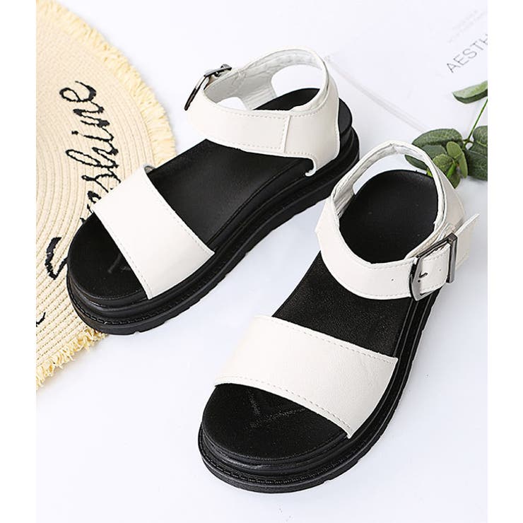 厚底 スポーツサンダル ダブルベルト | レースレディース  | 詳細画像17 