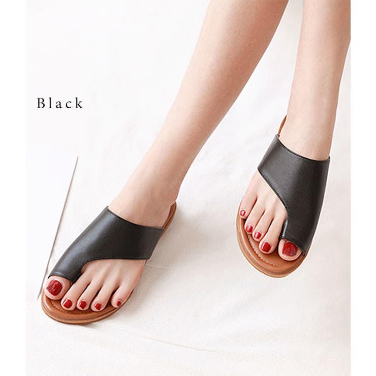 親指トング フラット サンダル | レースレディース  | 詳細画像3 