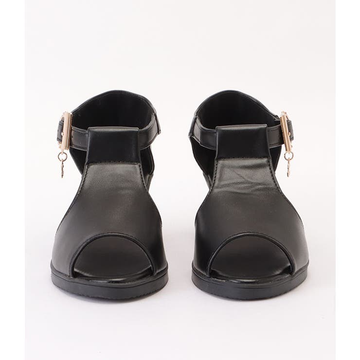 美品✨ camper ストラップ サンダル オープントゥ 【39】 黒 レザー カンペール CAMPER ORUGA UP / ストラップサンダル プレーントゥ