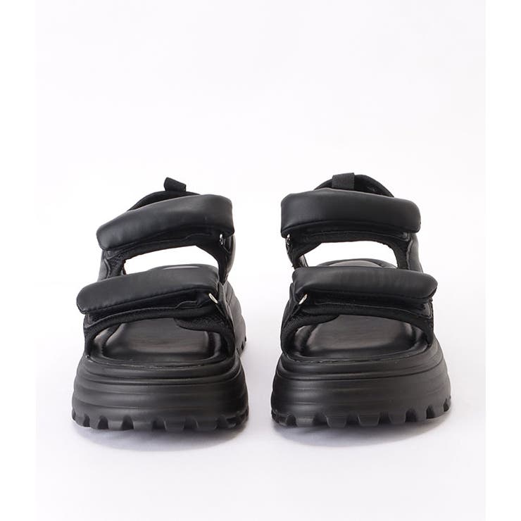 ダブルソール厚底ストラップサンダル 女性 レディース | レースレディース  | 詳細画像15 