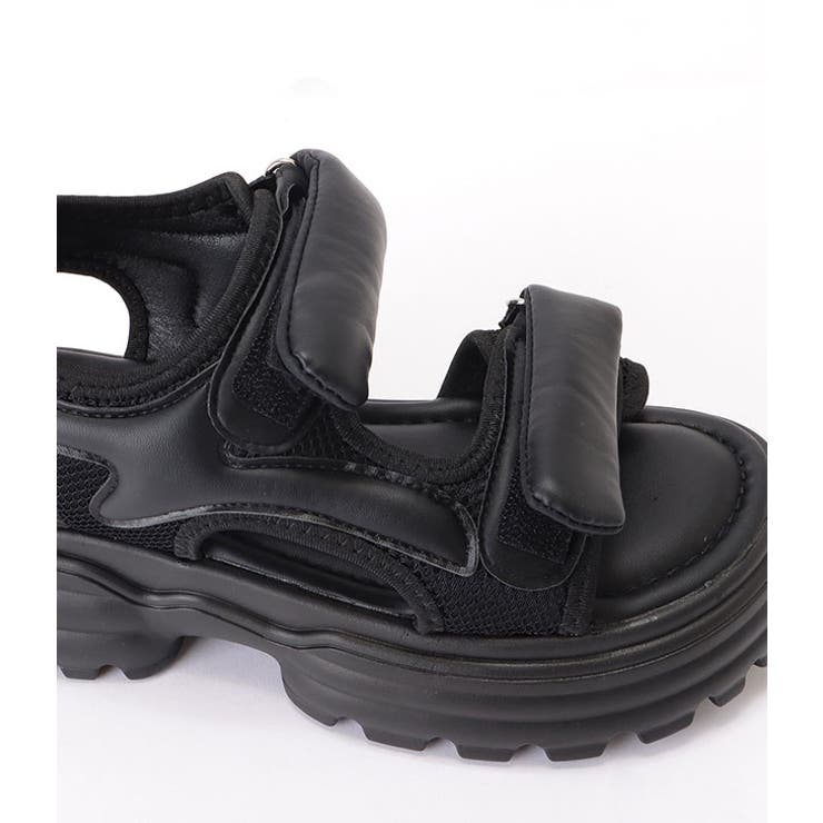 ダブルソール厚底ストラップサンダル 女性 レディース | レースレディース  | 詳細画像19 