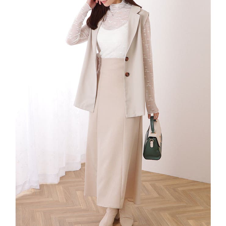 プチハイネック メロウ フリル | レースレディース  | 詳細画像15 