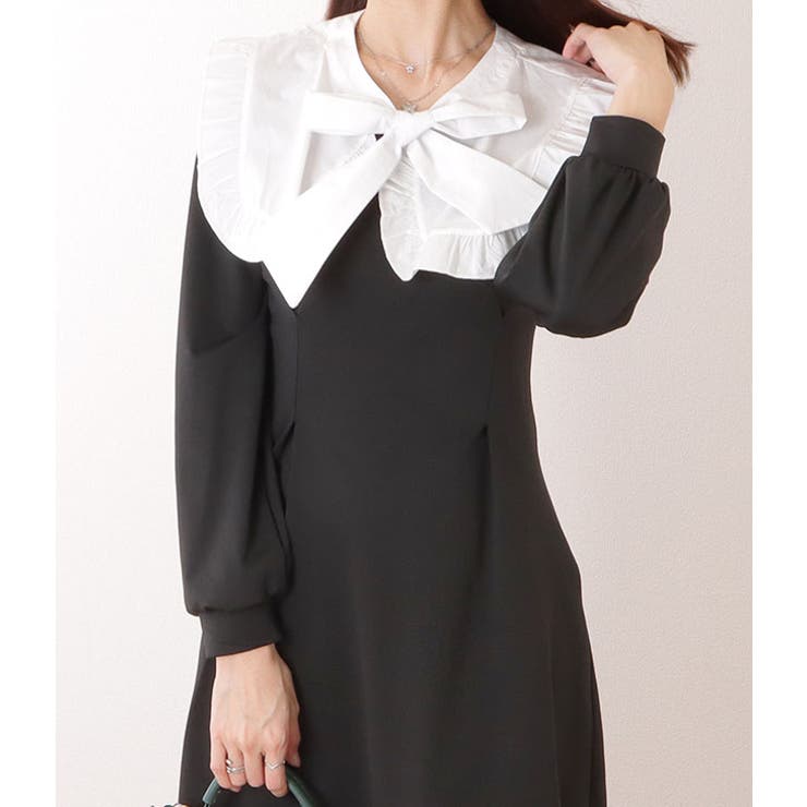 3WAY フリル衿付き ロング | レースレディース  | 詳細画像4 