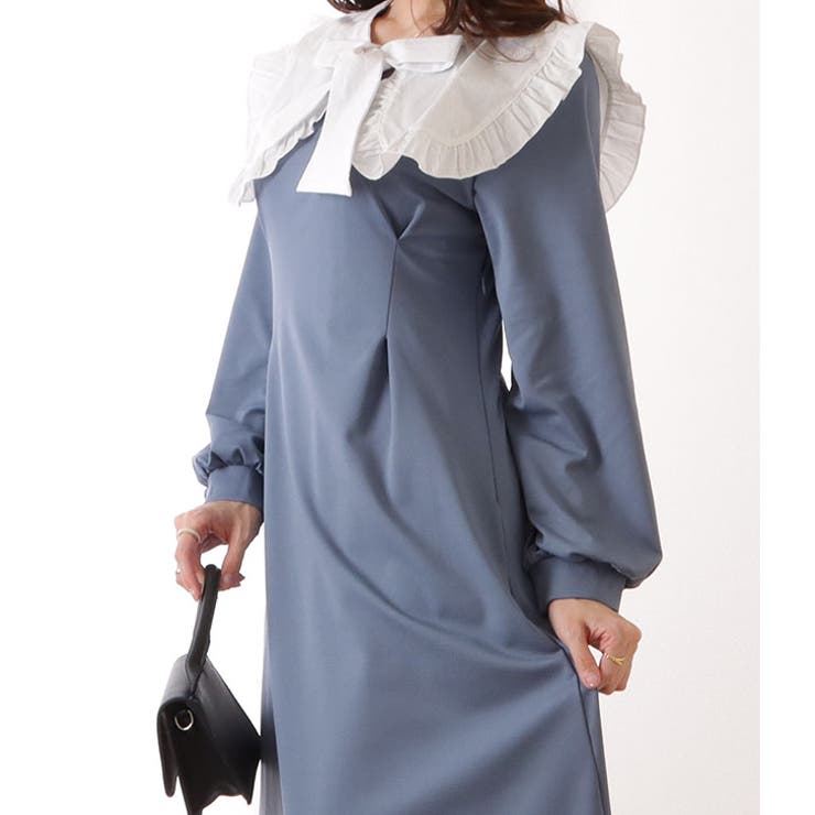 3WAY フリル衿付き ロング | レースレディース  | 詳細画像8 