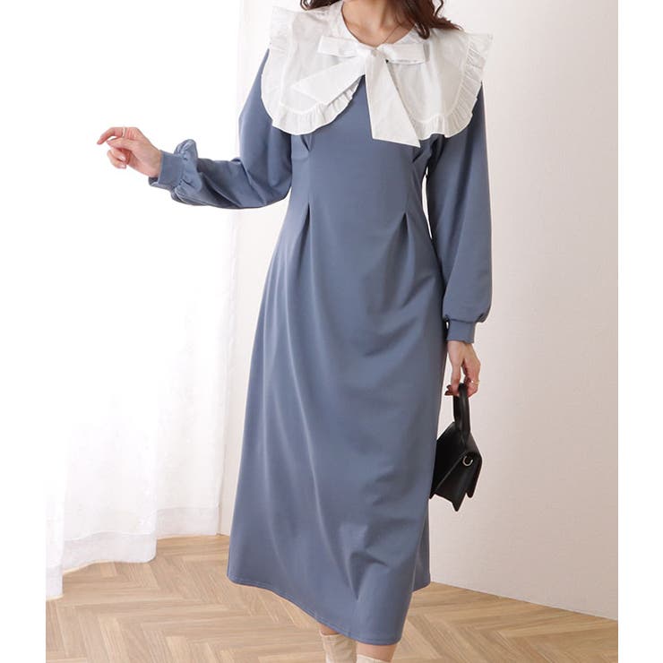 3WAY フリル衿付き ロング | レースレディース  | 詳細画像9 