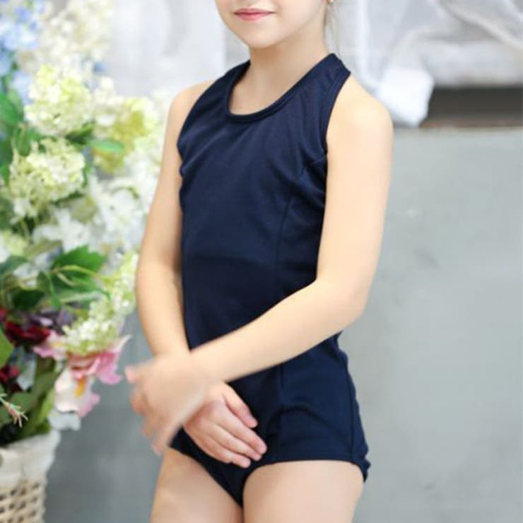 Randy ビジュープレッシーワンピース スクールガール風 楽天市場】女児 ワンピース スパッツタイプ スクール水着