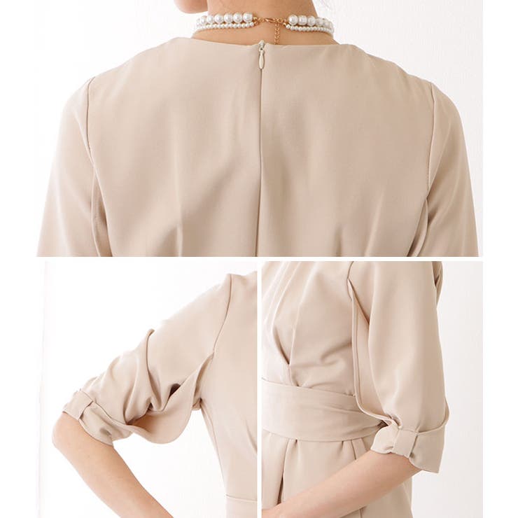 クルーネック リボン付き 5分袖 | レースレディース  | 詳細画像18 