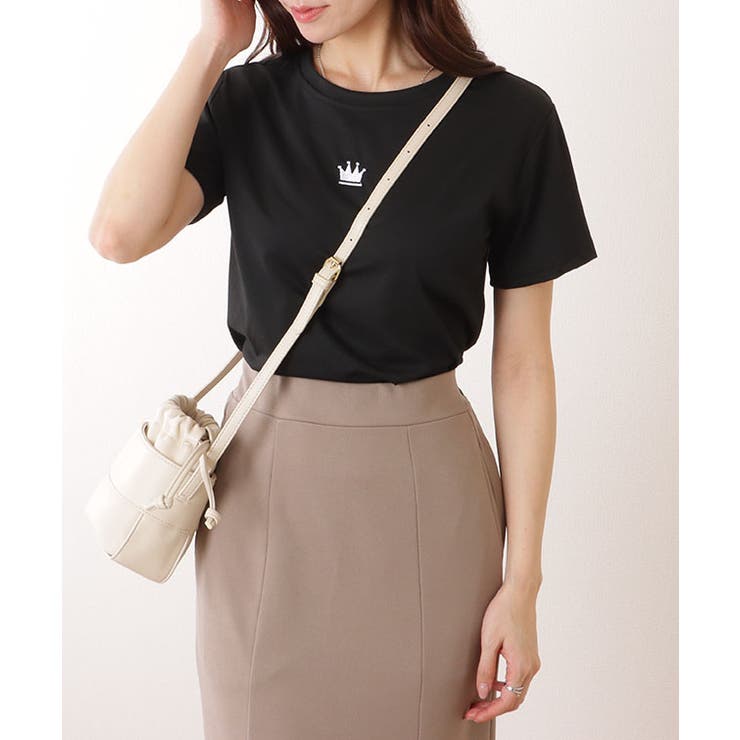 クラウン ワンポイント付 クルーネック | レースレディース  | 詳細画像16 