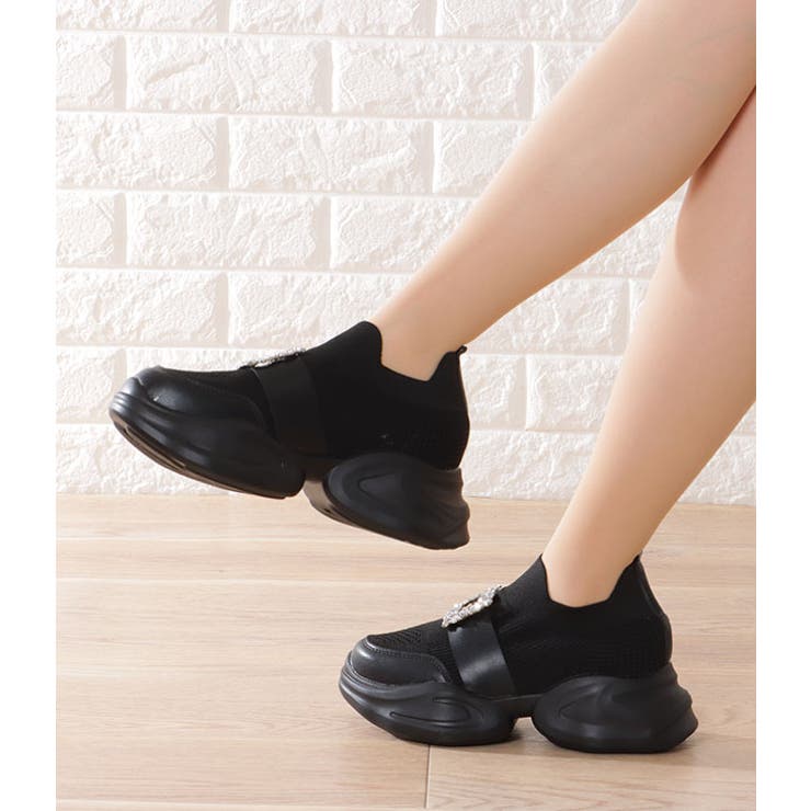 ビジュー バックル付き メッシュ | レースレディース  | 詳細画像5 