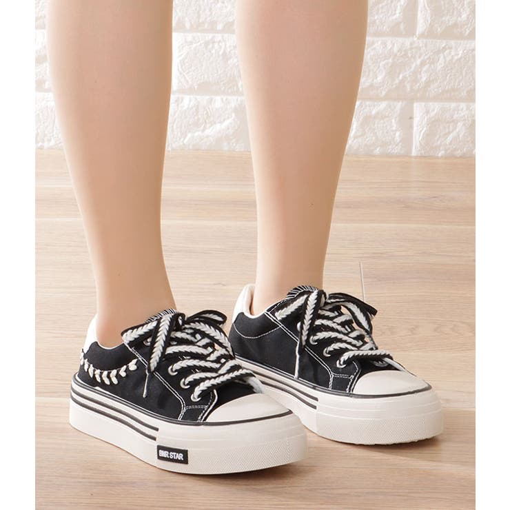 ダブルストラップ 配色 キャンバス | レースレディース  | 詳細画像10 