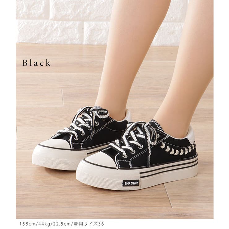 ダブルストラップ 配色 キャンバス | レースレディース  | 詳細画像2 