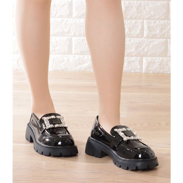 ビジュー付き エナメル調 ボリューム | レースレディース  | 詳細画像10 