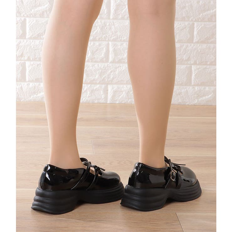 ラウンドトゥ リボン付き ボリューム | レースレディース  | 詳細画像8 