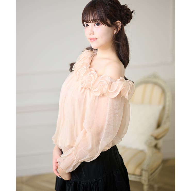 Anely オフショルダー バルーン | レースレディース  | 詳細画像5 