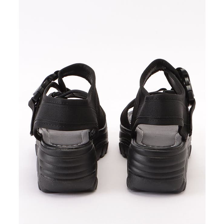 厚底 スポーツサンダル ダブルベルト | レースレディース  | 詳細画像14 