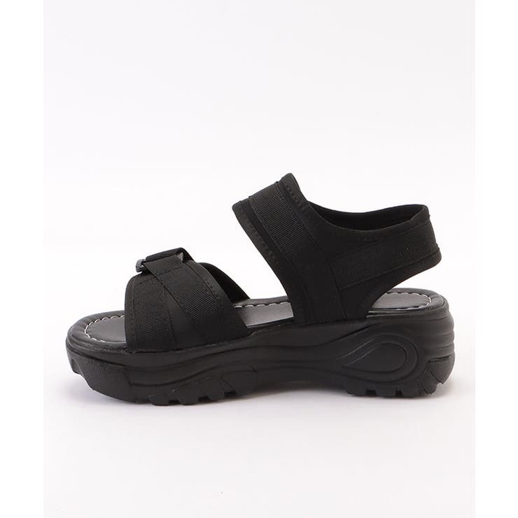 厚底 スポーツサンダル ダブルベルト | レースレディース  | 詳細画像16 