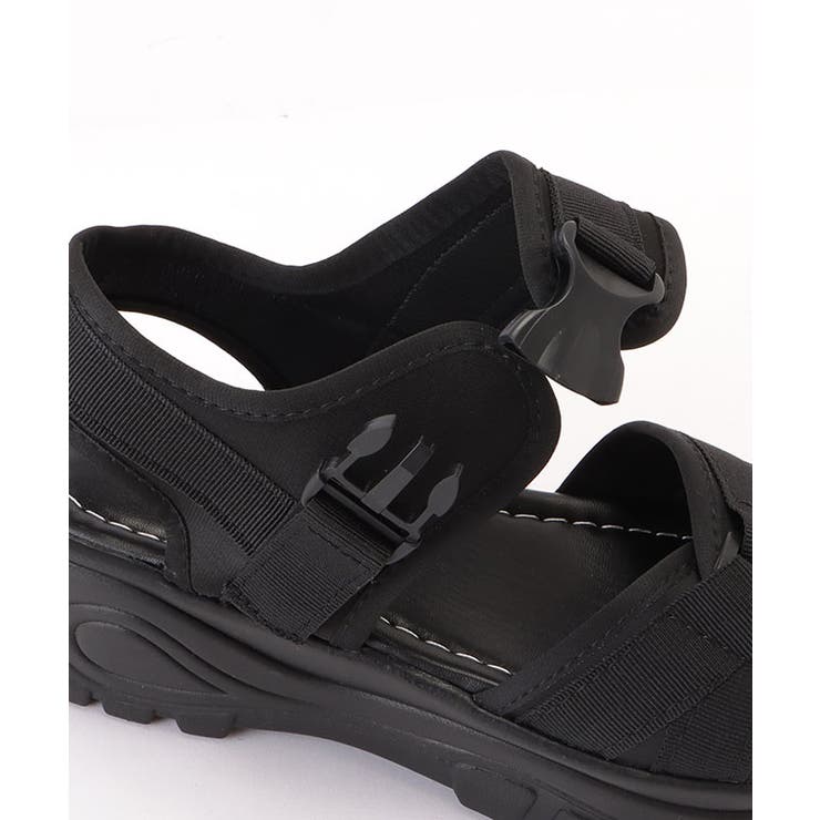 厚底 スポーツサンダル ダブルベルト | レースレディース  | 詳細画像17 