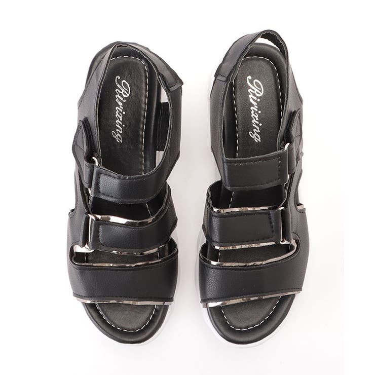 メタルアクセント 厚底 スポーツサンダル | レースレディース  | 詳細画像16 