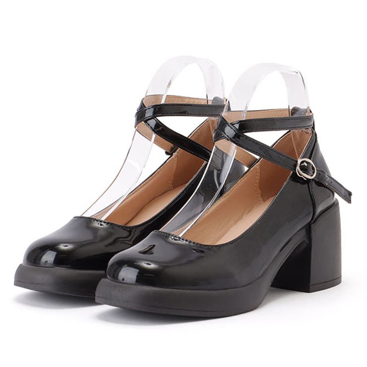 レザー調 厚底 ストラップ | レースレディース  | 詳細画像1 