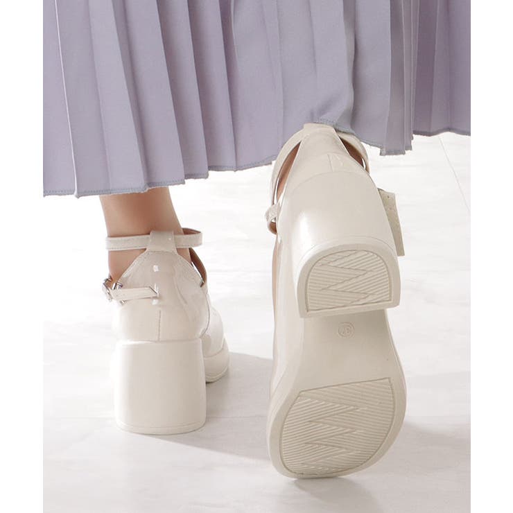 レザー調 厚底 ストラップ | レースレディース  | 詳細画像12 