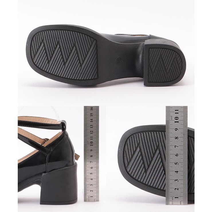 レザー調 厚底 ストラップ | レースレディース  | 詳細画像20 